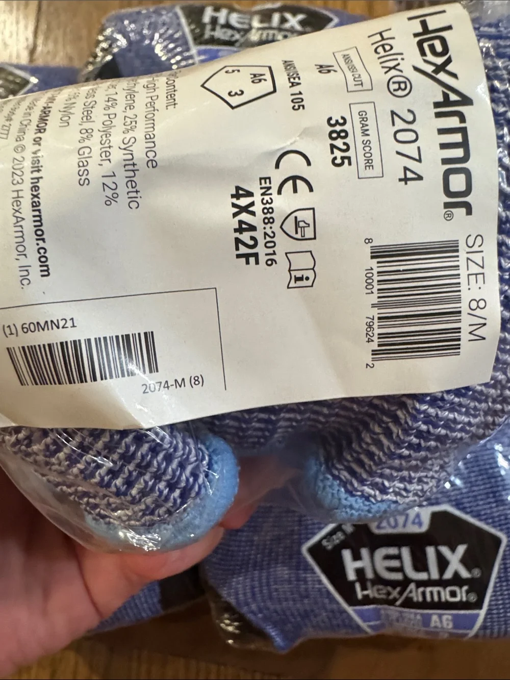 Helix Men’s Blue Work Socks - Pack of 11